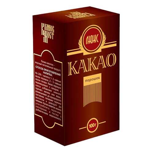 Какао порошок Люкс 100 г в Башнефть