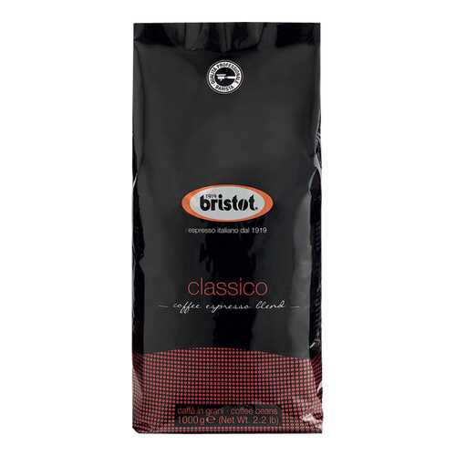 Кофе Bristot Classico в зернах 1000 г в Башнефть