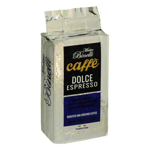 Кофе Mastro Binelli Dolce Espresso молотый 250 г в Башнефть