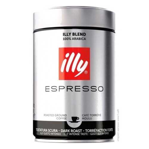 Кофе молотый ILLY темная обжарка 250 г в Башнефть