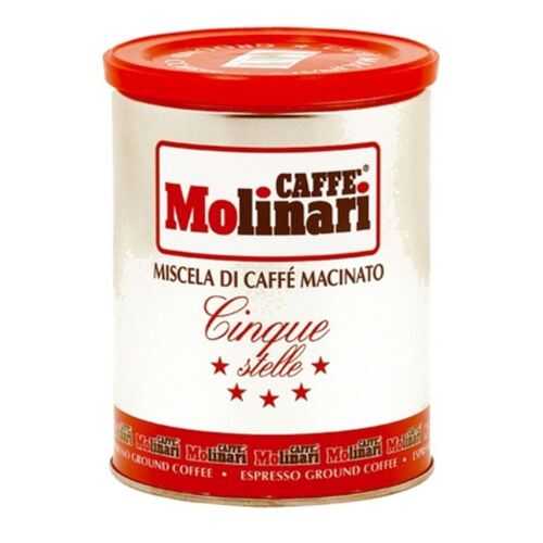 Кофе молотый Molinari 5 звезд 250 г в Башнефть