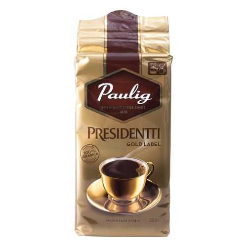 Кофе молотый Paulig presidentti gold label 250 г в Башнефть