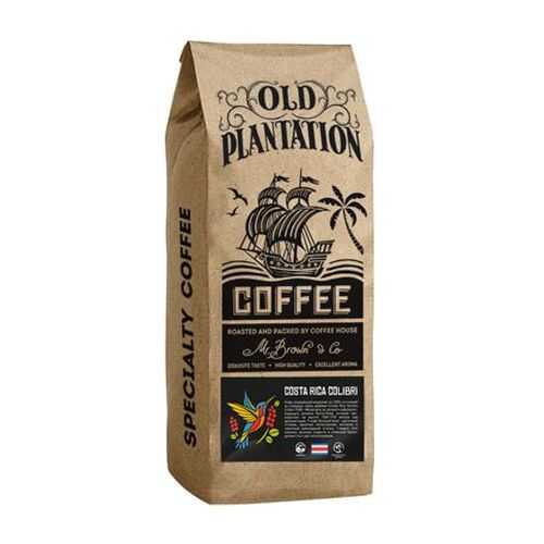 Кофе Old Plantation Specialty Coffee Costa Rica Colibri в зернах 250 г в Башнефть