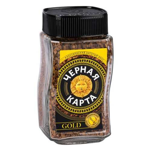 Кофе растворимый Черная карта gold 95 г в Башнефть