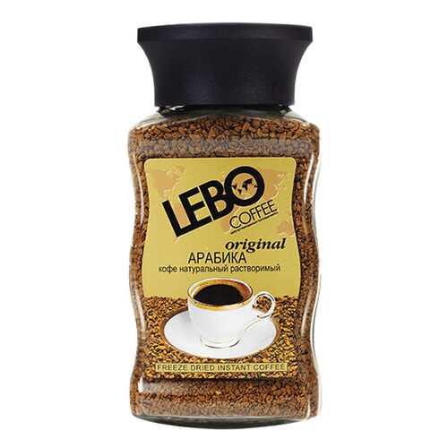 Кофе растворимый Lebo original 100 г в Башнефть