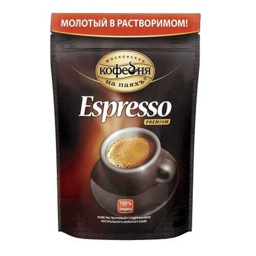 Кофе растворимый Московская кофейня на паяхъ espresso 95 г в Башнефть