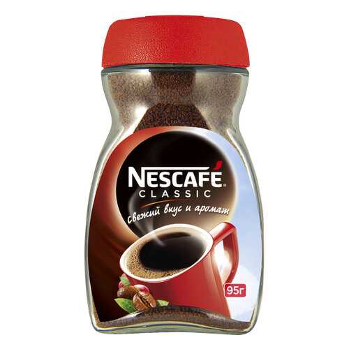 Кофе растворимый Nescafe Classic стеклянная банка 95 г в Башнефть