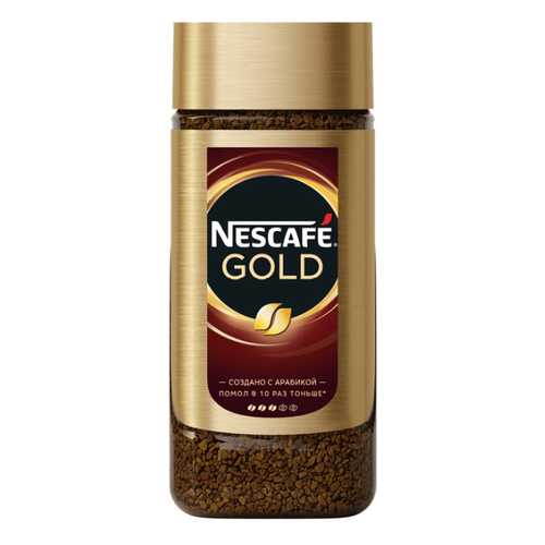 Кофе растворимый Nescafe Gold стеклянная банка 190 г в Башнефть