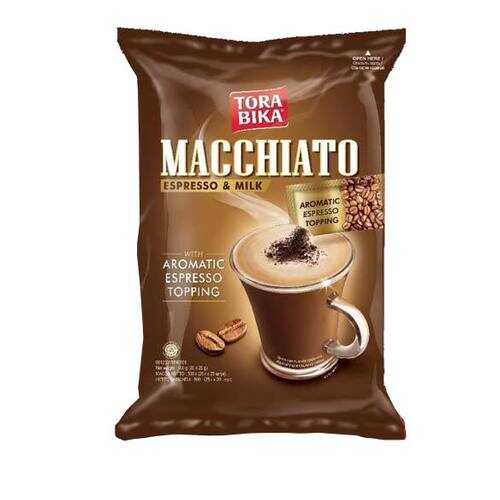 Кофе растворимый Tora bika Macchiato 3 в 1 с кофейной крошкой 20 шт по 25 г в Башнефть