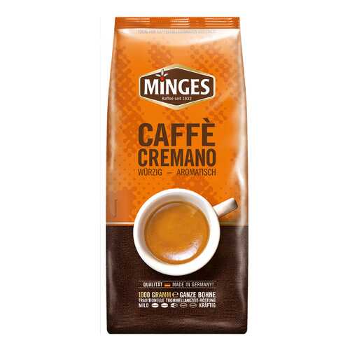 Кофе в зернах Minges caffe cremano 1000 г в Башнефть