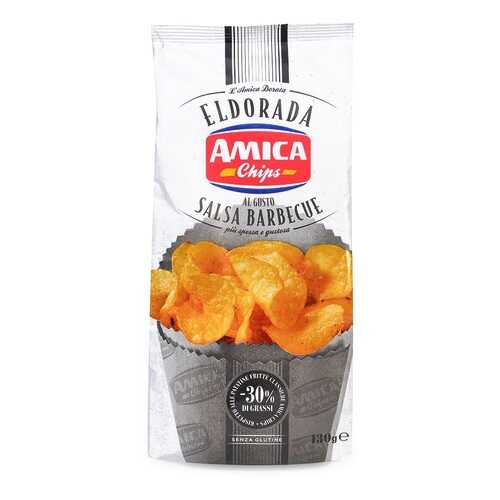 Чипсы картофельные с соусом барбекю обезжиренные, Eldorada Amica Chips, 130 г, Италия в Башнефть