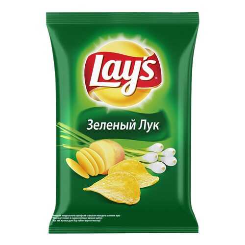 Чипсы Lays из натурального картофеля зеленый лук 50 г в Башнефть