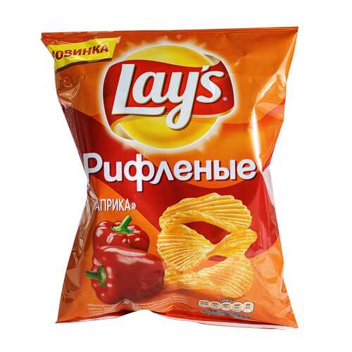 Чипсы Lays Рифленые со вкусом паприки 150г в Башнефть