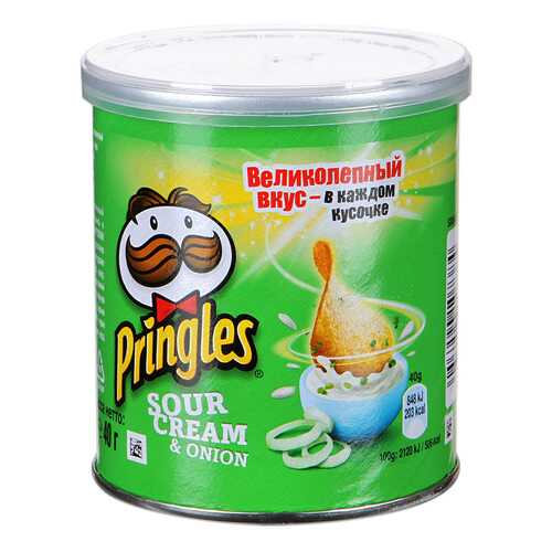 Чипсы Pringles сметана и лук 40 г в Башнефть