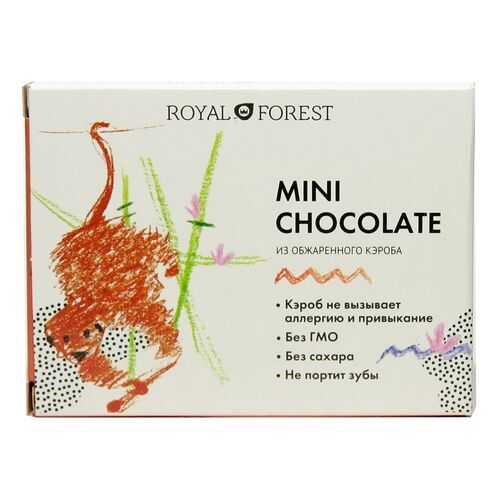 Шоколад Royal Forest из обжаренного кэроба 30г в Башнефть