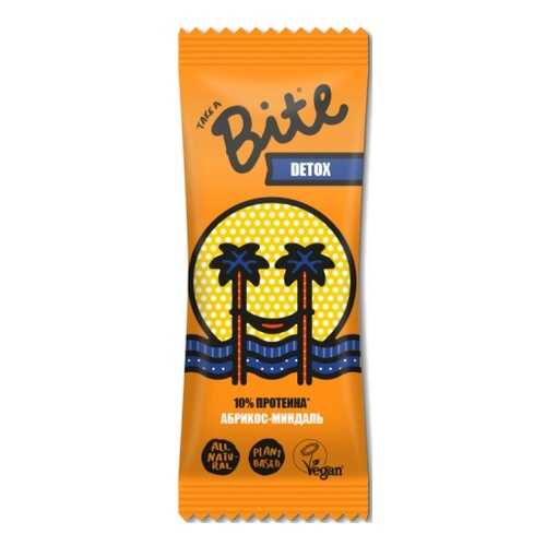 Батончик Bite фруктово-ореховый детокс абрикос-миндаль 45 г в Башнефть