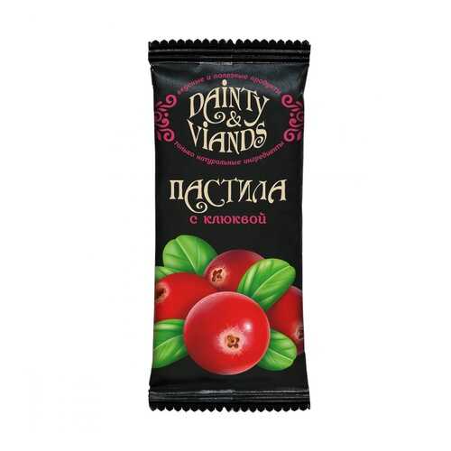 Батончик Dainty & Viands Пастила с клюквой, 40 гр в Башнефть