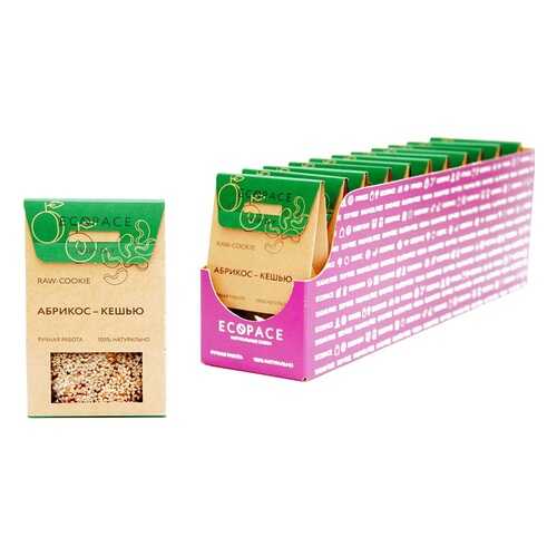 Батончик EcoSpace RAW Cookie Абрикос-Кешью EVERY DAY 55 г Россия в Башнефть
