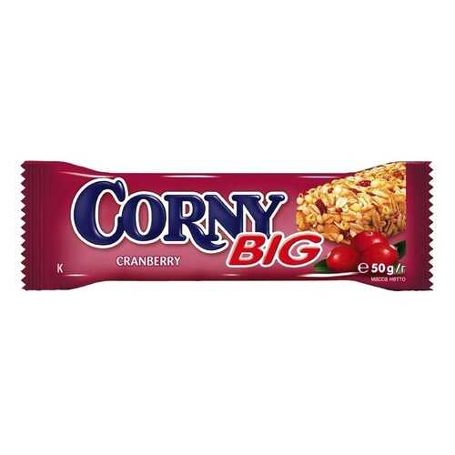 Corny BIG батончик злаковый с клюквой 24 штуки по 50г в Башнефть