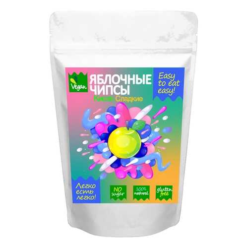 Натуральные фруктовые яблочные чипсы Easy to eat easy кисло-сладкие 30 г в Башнефть