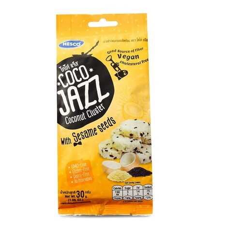 Снеки кокосовые Coco Jazz с кунжутом 30г Таиланд в Башнефть