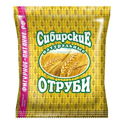 Отруби Сибирская Клетчатка пшеничные натуральные 200 г в Башнефть