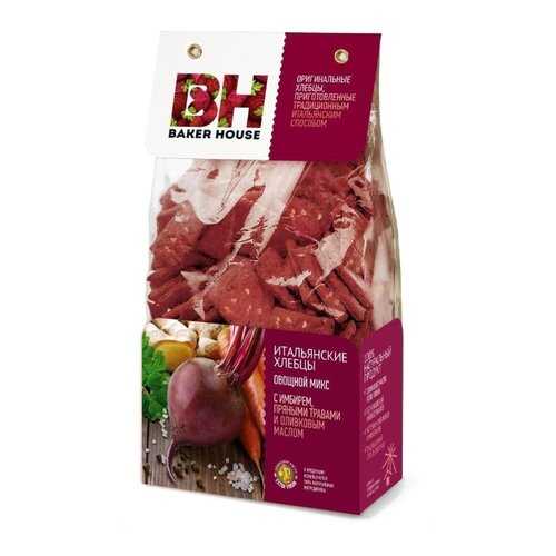 Хлебцы итальянские Овощной микс Baker House 250 г в Башнефть