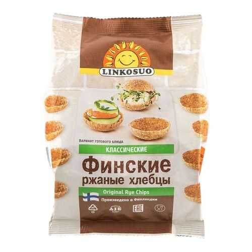 Хлебцы ржаные Linkosuo финские классические 120 г в Башнефть