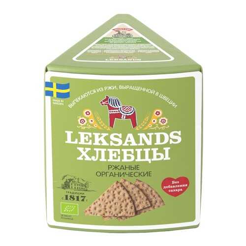 Хлебцы ржаные Органические Leksands by Bionova 200 г, Швеция в Башнефть