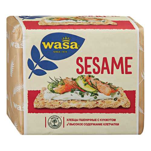 Хлебцы Wasa Sesame пшеничные с кунжутом 200 г в Башнефть