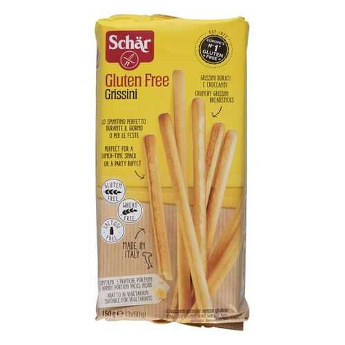 Хлебные палочки Schar grissini без глютена 150 г в Башнефть