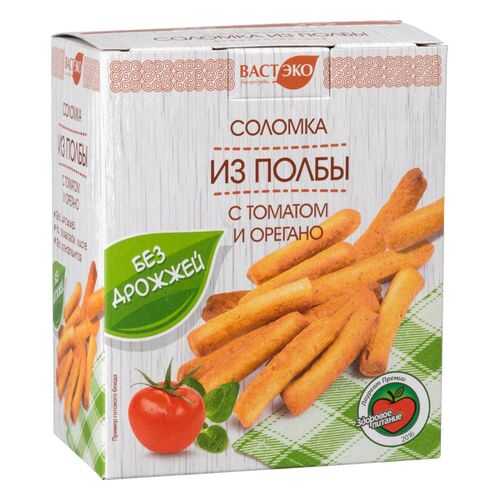 Соломка из полбы Вастэко с томатом и орегано 150 г в Башнефть