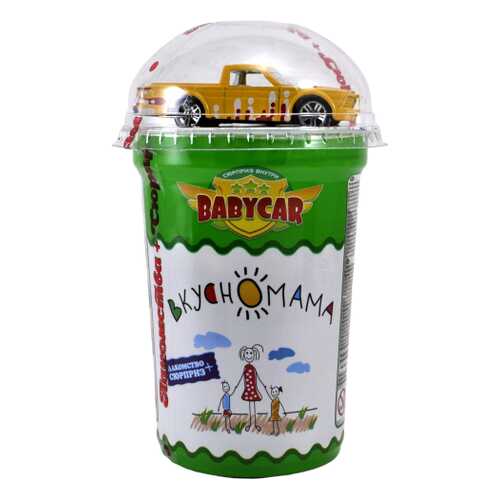 Кукурузные шарики в глазури Вкусномама Babycar с игрушкой 30 г в Башнефть