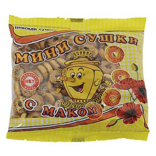 Сушка мини Невская сушка с маком 200 г в Башнефть