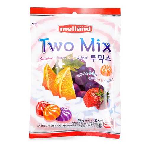 Карамель Melland Two mix фруктовая со сливками 100 г Южная Корея в Башнефть