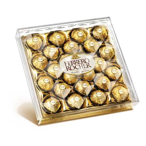 Конфеты Ferrero Rocher хрустящие с лесным орехом 300 г в Башнефть