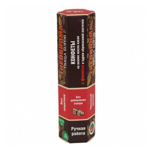 Конфеты Финик с ядром абрикосовой косточки Theobroma Пища Богов 60 г в Башнефть