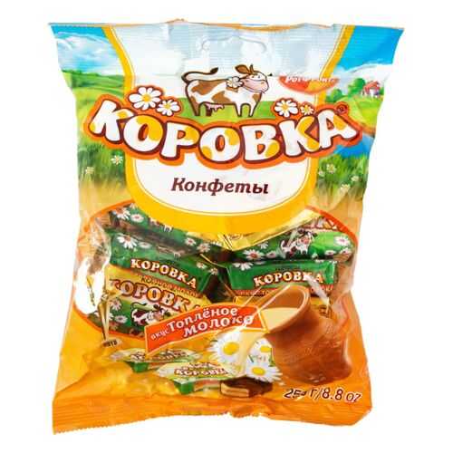 Конфеты Коровка вкус топленое молоко 250 г в Башнефть