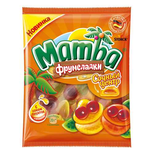Мармелад Mamba фрумеладки сочный центр 70 г в Башнефть