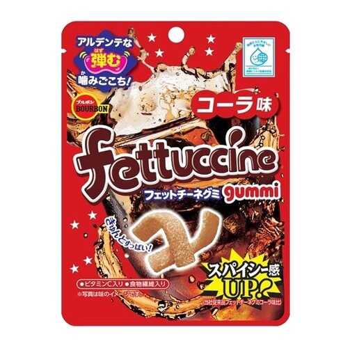 Мармелад жевательный Bourbon Fettuccine Gummi со вкусом колы 50 г в Башнефть