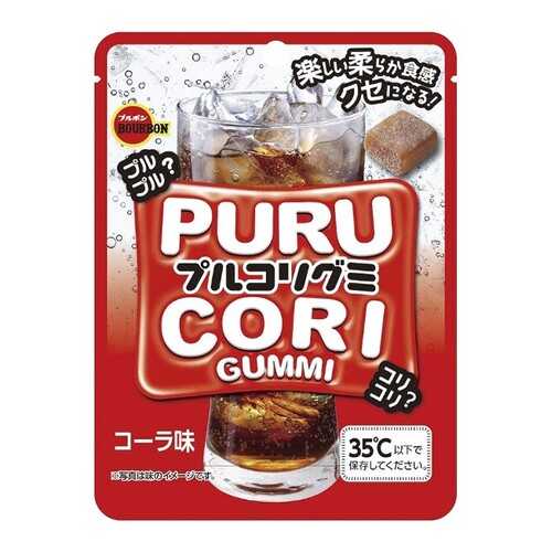Мармелад жевательный Bourbon Puru Cori со вкусом колы 50 г в Башнефть