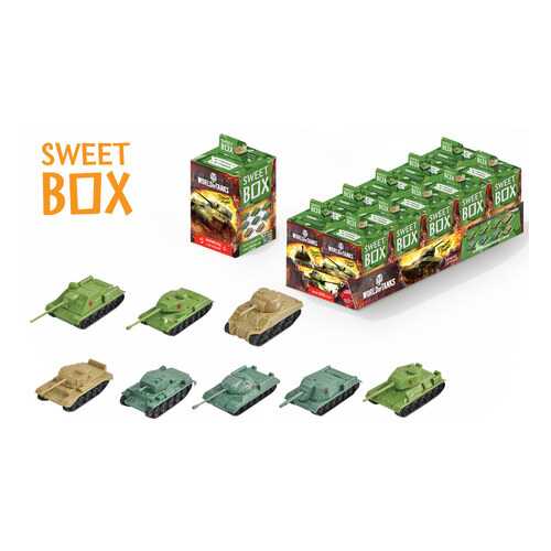 СВИТБОКС WORLD OF TANKS 2 Мармелад с игрушкой в коробочке , 12 шт в уп в Башнефть