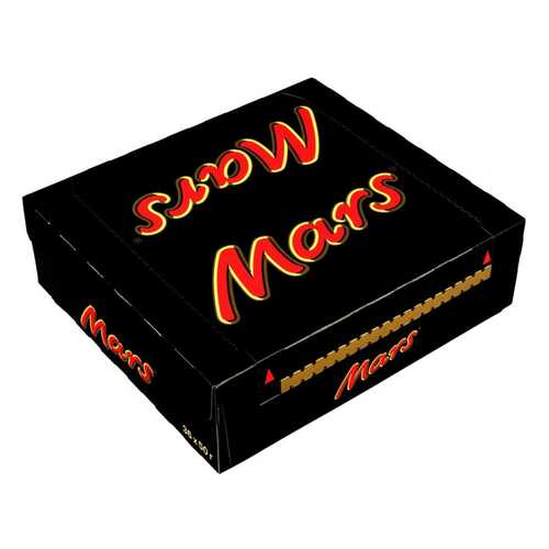 Батончик Mars шоколадный 50 г 36 штук в Башнефть