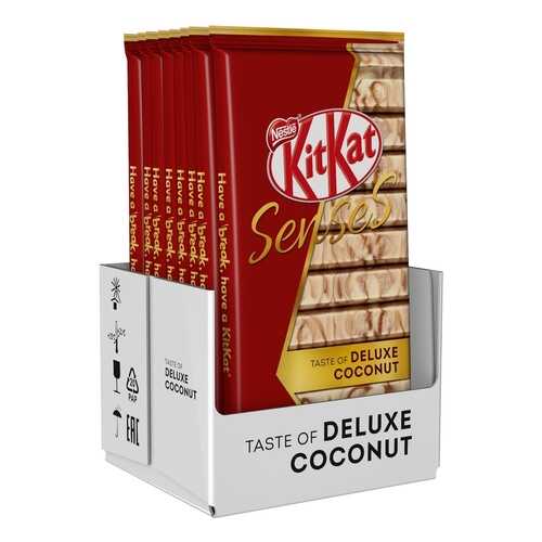 KITKAT Senses Deluxe Coconut 8 шт по 112г в Башнефть