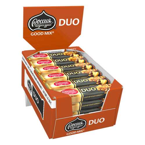 Конфета с арахисом и клюквой Good mix duo солнечный арахис 24 штуки по 50 г в Башнефть