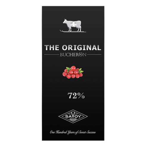 Шоколад Bucheron the original горький 72% с кусочками клюквы 100 г в Башнефть