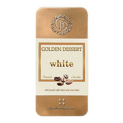 Шоколад Golden Dessert, белый, с молотыми кофейными зернами и какао-бобами, 100 гр в Башнефть