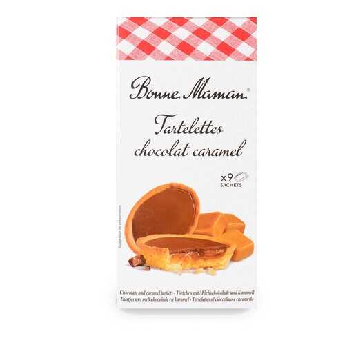 Печенье Bonne Maman Tartelettes с шоколадно-карамельной начинкой 135г в Башнефть