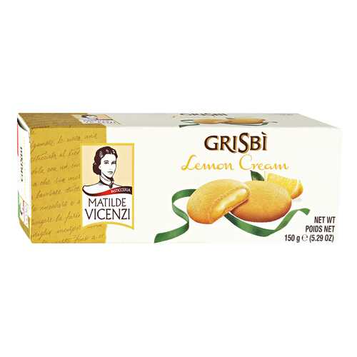 Печенье GriSbi с начинкой из лимонного крема 150 г в Башнефть