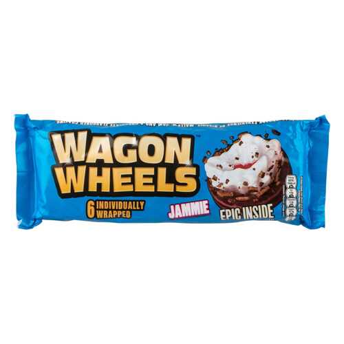 Печенье Wagon wheels с суфле и джемом 228 г в Башнефть